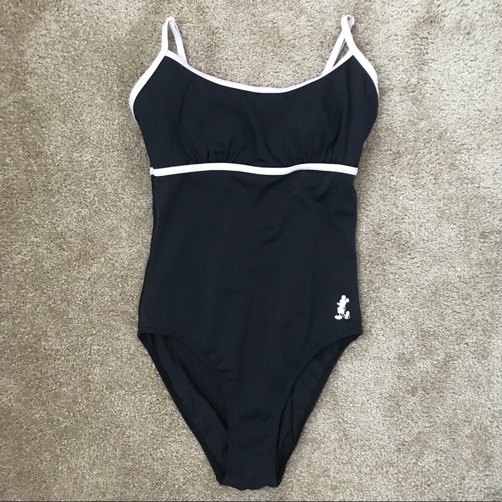 Vintage Disney Mickey Mouse One Piece Swim Suit